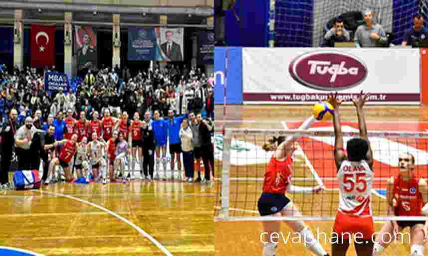 Aydın BŞB Kadın Voleybol Takımı, Aras Kargo'yu Sultanlar Ligi'nde Mağlup Etti