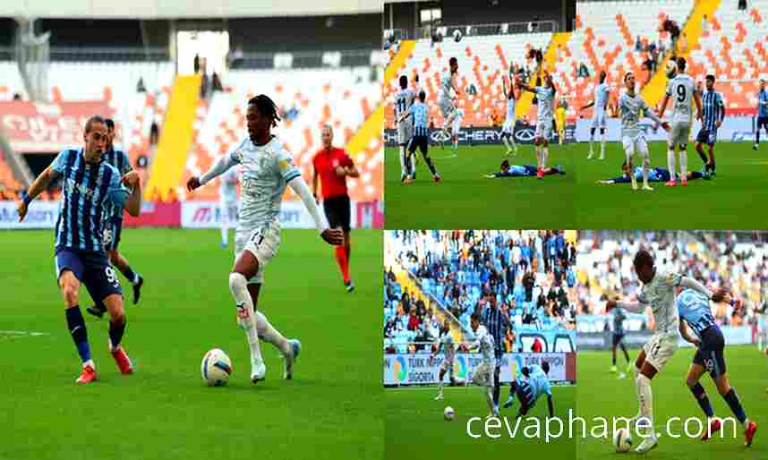 Adana Demirspor - Bodrum FK Maçı İlk Yarısı Golsüz Tamamlandı