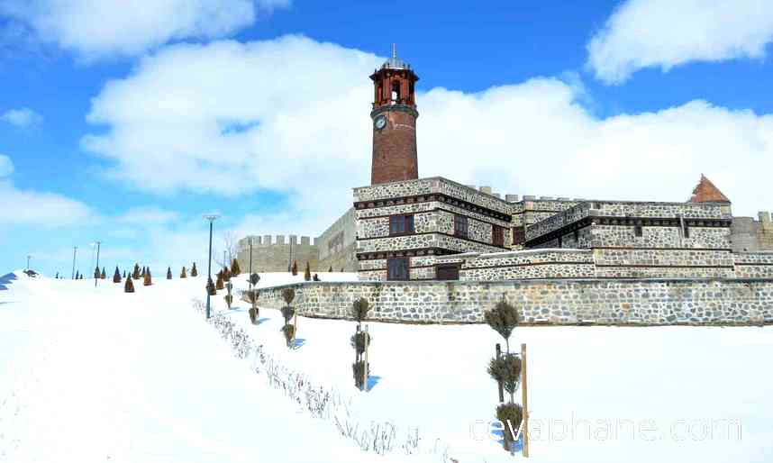 Erzurum'da Kuvvetli Kar Yağışı ve Fırtına Uyarısı: Dikkatli Olun!