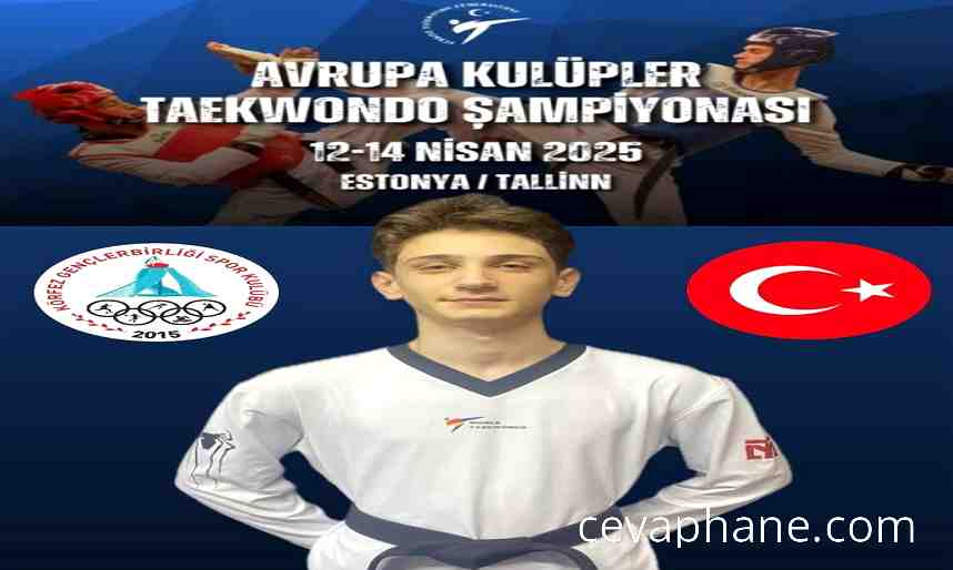 Körfezli Hamza Uzun, Avrupa Kulüpler Taekwondo Şampiyonası'nda Milli Forma Giyecek