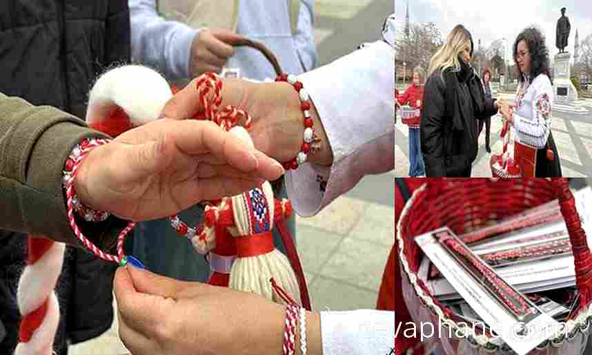 Edirne'de 'Baba Marta' Coşkusu: Baharın Müjdecisi Marteniçkalar Takıldı