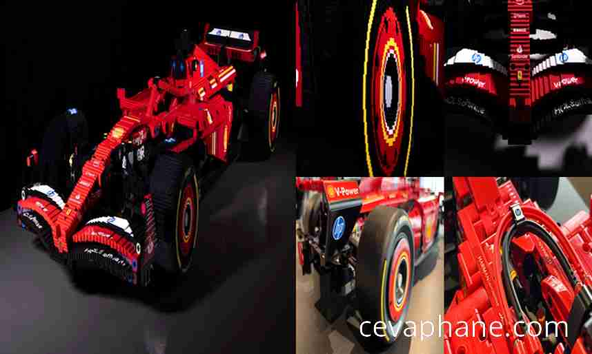 LEGO'dan Gerçek Boyutlu Ferrari F1: Yarış Tutkunlarını Heyecanlandıran Dev Yapıt!