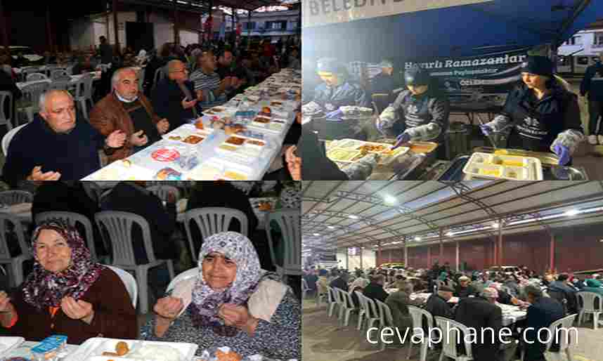 Bozdoğan'da İlk İftar Büyükşehir Sofrasında Coşkuyla Açıldı