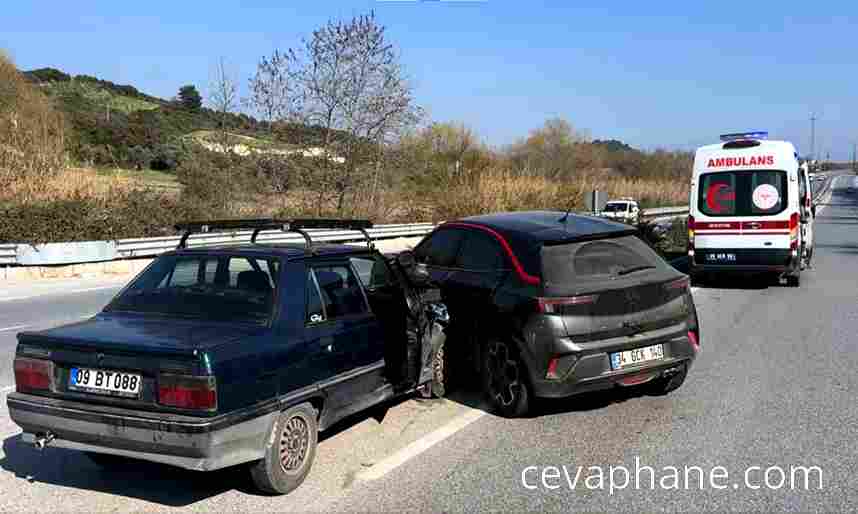 Aydın Kuşadası-Söke Yolunda Trafik Kazası: 1 Yaralı