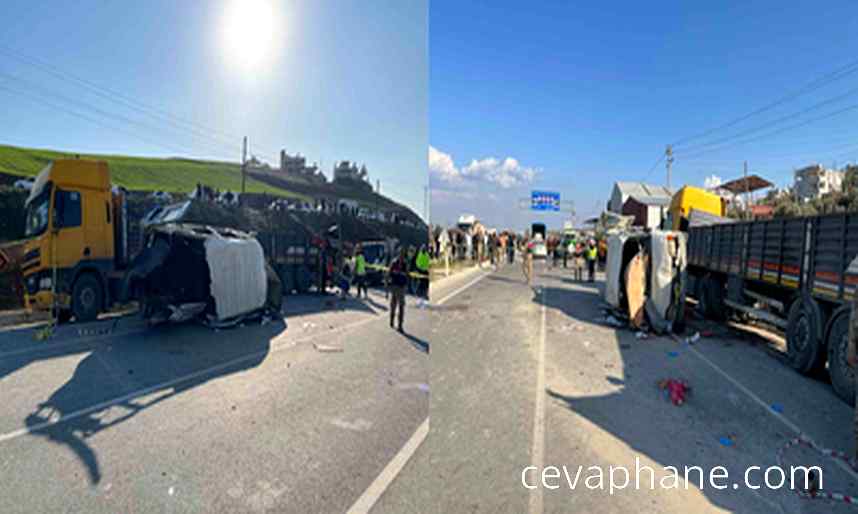 Hatay'da Feci Kaza: 2 Araç Çarpıştı, Ölü ve Yaralılar Var