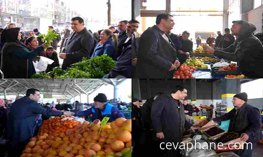 Başkan Yılmaz'dan Pazar Denetimi: Halkın Talepleri ve Fiyat Kontrolleri