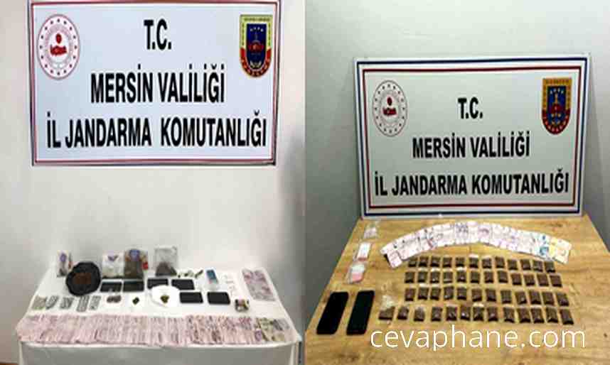 Mersin'de Uyuşturucu Operasyonu: 4 Kişi Tutuklandı