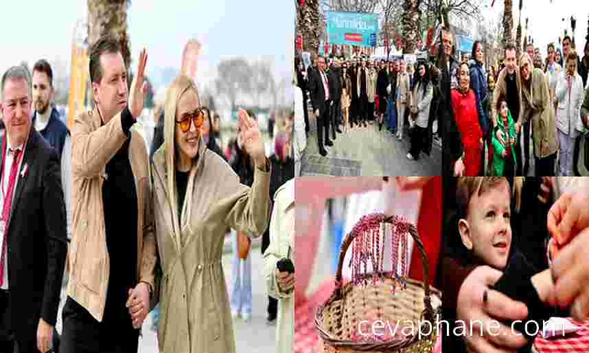 Silivri'de Baharın Müjdecisi Marteniçka Şenliği Coşkusu