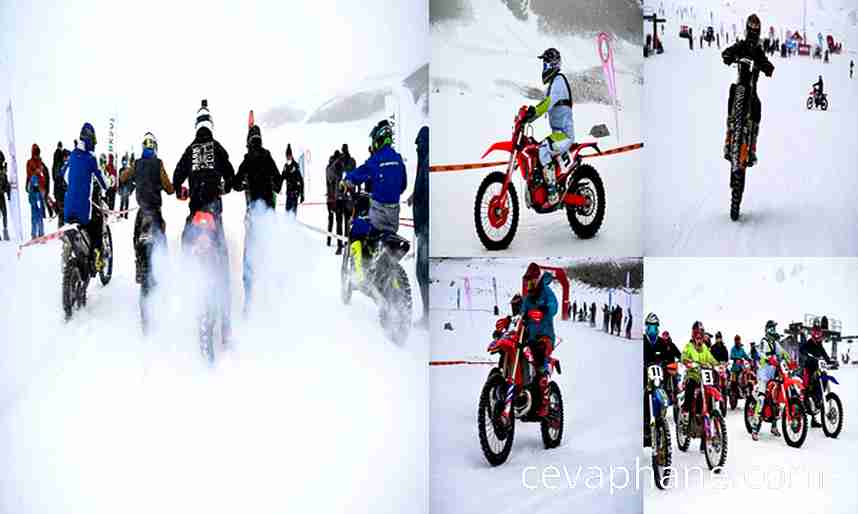 Davraz'da Kar Keyfi: Motosnow Yarışları Nefes Kesti