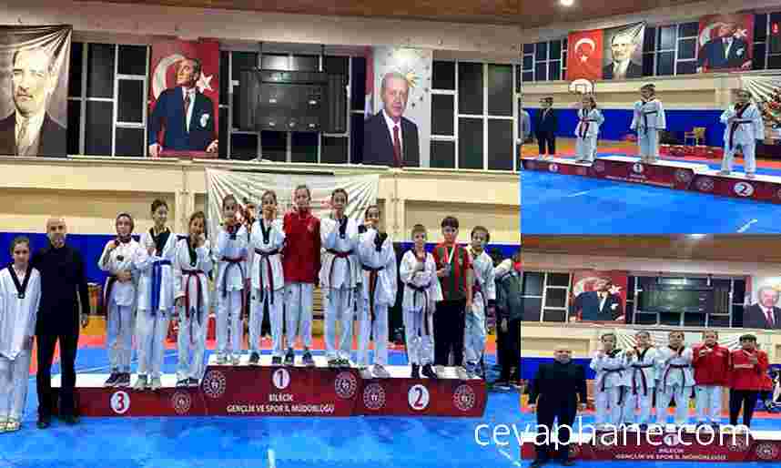 Osmaneli Atatürk Ortaokulu'ndan Taekwondo'da Büyük Başarı: 11 Madalya!