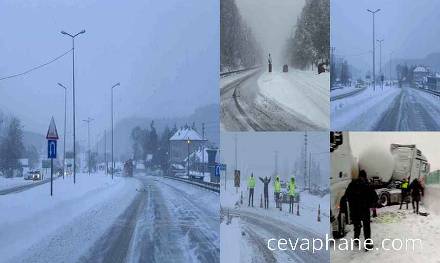 Bolu Dağı Ulaşıma Açıldı: Sadece Küçük Araçlar Geçebiliyor