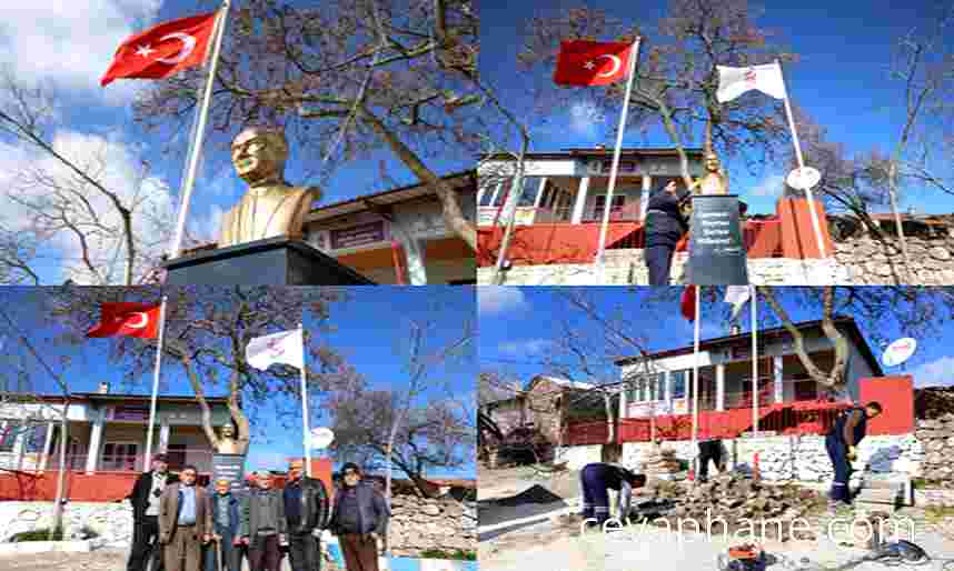 Gökbel Mahallesi'ne Atatürk Büstü Armağanı: Şehzadeler Belediyesi'nden Anlamlı Bir Jest