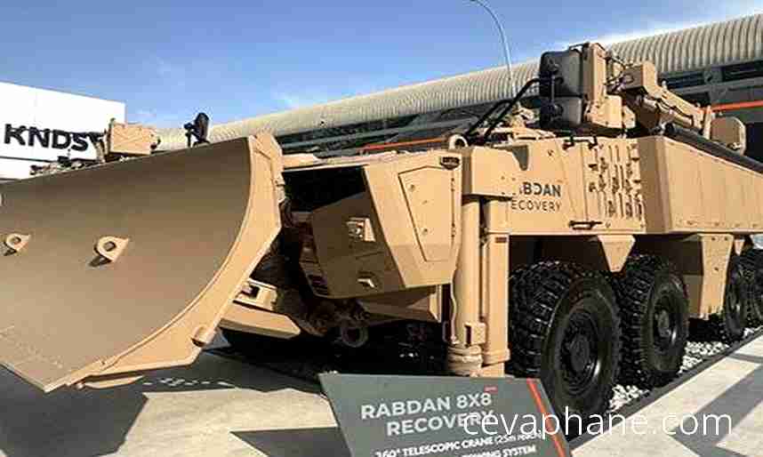 Otokar'dan 'İsviçre Çakısı' Gibi: RABDAN 8x8 Zırhlı Kurtarıcı Araç Tanıtıldı