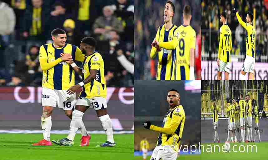 Fenerbahçe Antalyaspor'u 3-0 Mağlup Ederek Şampiyonluk Yarışında Farkı İndirdi