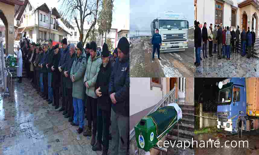 Tırın Altında Kalarak Hayatını Kaybeden Adam Son Yolculuğuna Uğurlandı