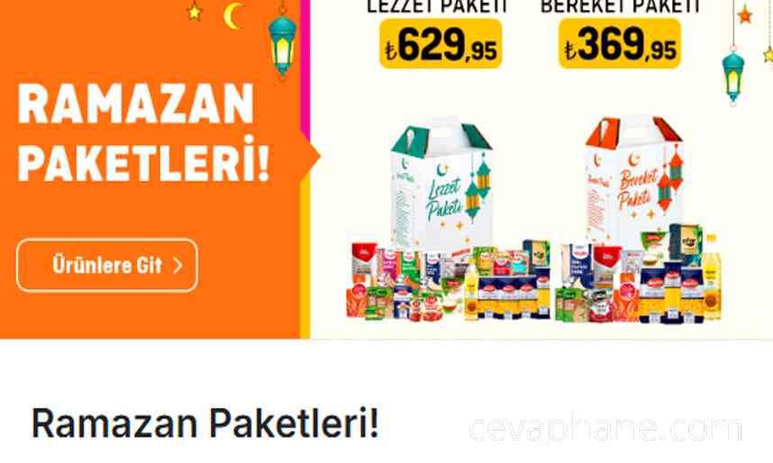 Migros'tan 2025 Ramazan Bereketine Özel Paketler ve İndirimler