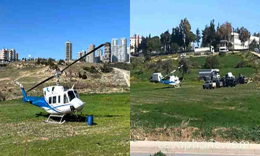 Tarsus'ta Helikopter Şaşkınlığı: Boş Araziye İniş, İkmal ve Kalkış