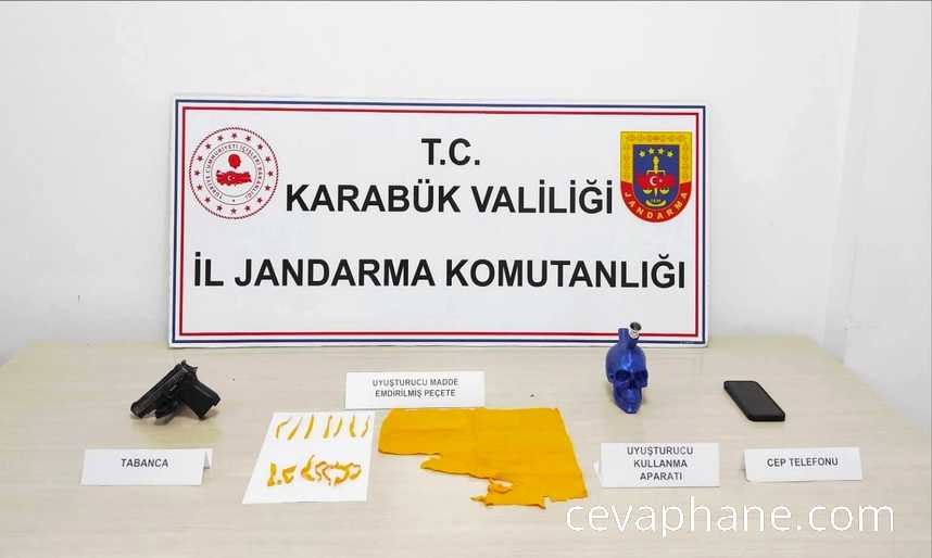 Karabük'te Jandarma Uyuşturucu Operasyonu: Bir Kişi Gözaltına Alındı