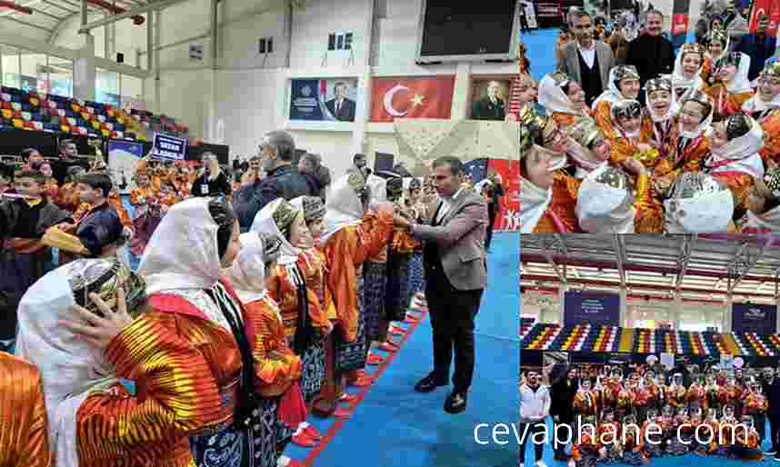 Mehmet Akif Ersoy Ortaokulu Halk Oyunlarında Adıyaman'ı Gururlandırdı