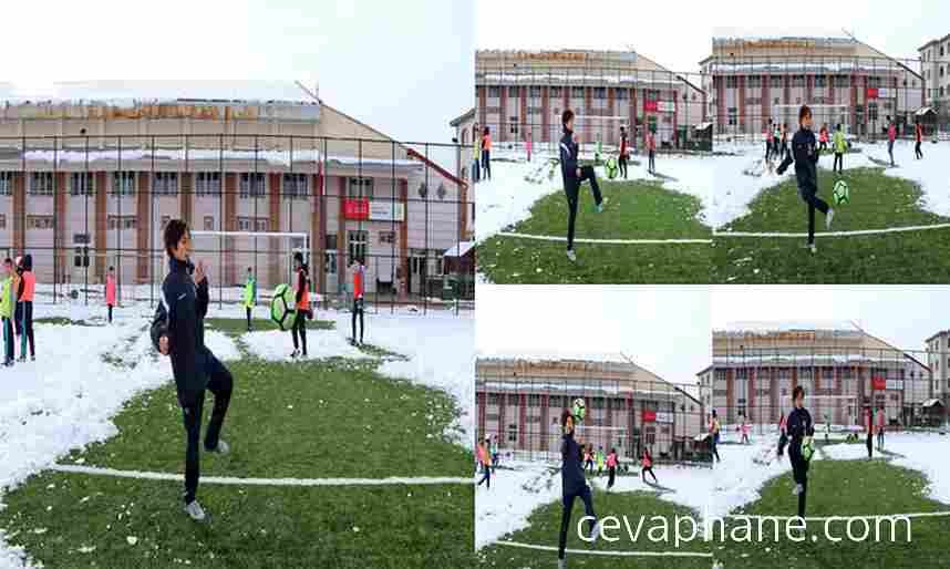 13 Yaşındaki Saldıray Berk'ten Geleceğe Umut Veren Futbol Yeteneği