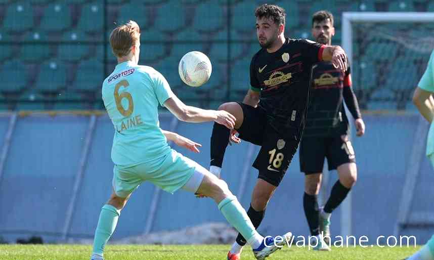 Esenler Erokspor ve Amed Sportif Faaliyetler Arasındaki Maç 1-1 Berabere Bitti