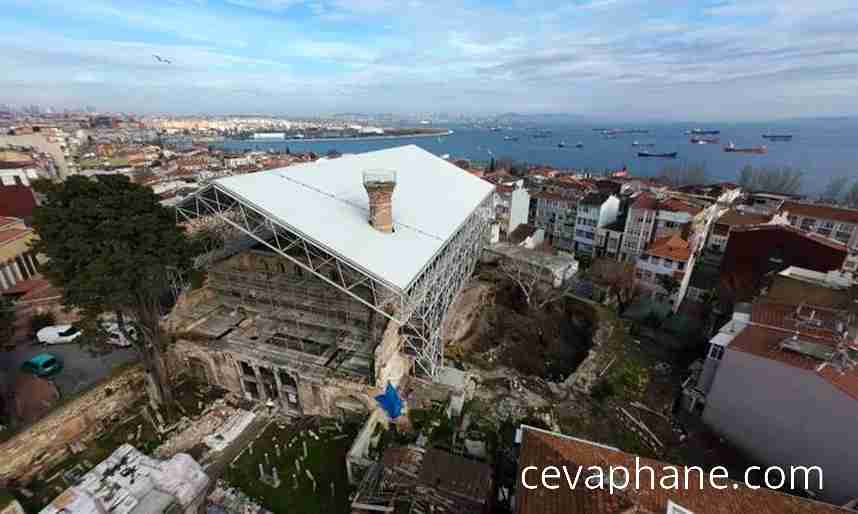 Ayasofya'dan Eski İmrahor İlyas Bey Camii Aslına Uygun Olarak İhya Ediliyor