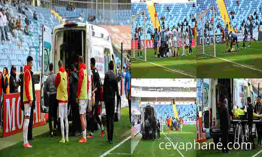 Adana Demirspor Kalecisi Vedat Karakuş Maçta Yaralandı: Ambulansla Hastaneye Kaldırıldı