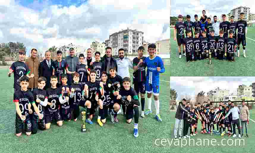 Cizre Dicle Spor U14 Gelişim Ligi'nde Namağlup Şampiyon