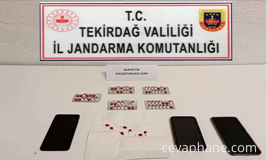 Tekirdağ'da Jandarmadan Uyuşturucu Operasyonu: 3 Kişi Hakkında İşlem