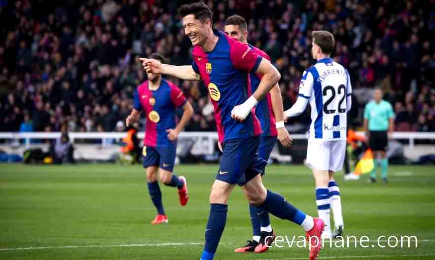 Barcelona'dan Şampiyonluk Sinyali: Real Sociedad'ı Farklı Mağlup Etti!