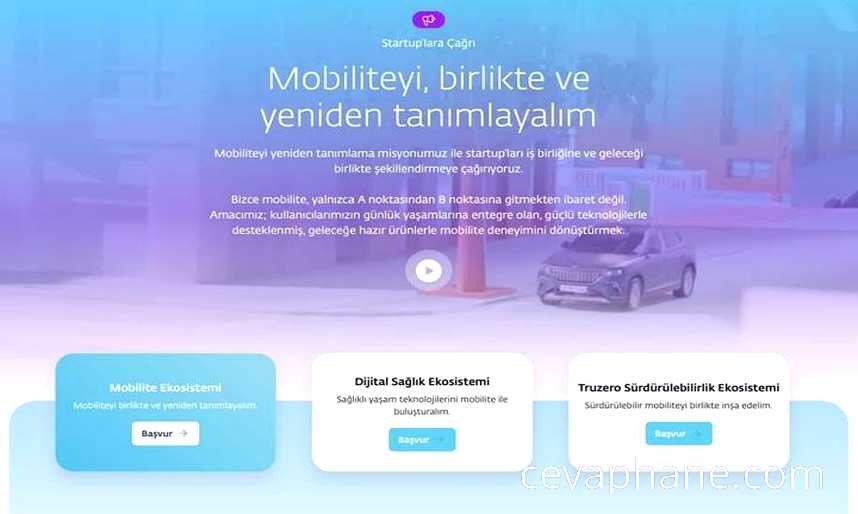 Togg'dan Startup'lara İş Birliği Çağrısı: Geleceğin Mobilite Çözümleri Birlikte Gelişiyor