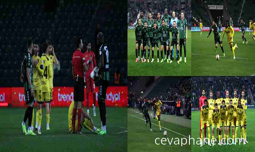 Kocaelispor ve İstanbulspor Arasındaki Trendyol 1. Lig Maçı 1-1 Berabere Bitti