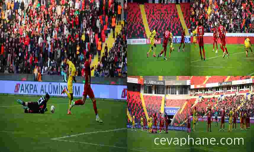 Gaziantep FK - Eyüpspor Maçı İlk Yarısı 0-0 Sona Erdi