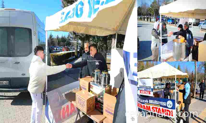 Elazığ Belediyesi'nden MSÜ Adaylarına Sınav Öncesi Destek ve İkram