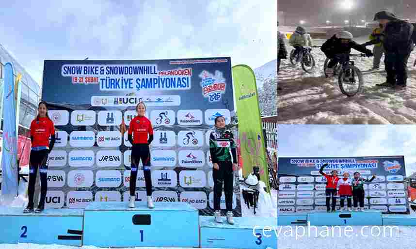 Snowbike Türkiye Şampiyonası'nda Kayserili Sporculardan Büyük Başarı