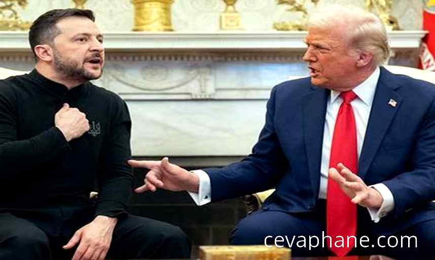 Trump-Zelenskiy Görüşmesinde Şok Sözler: Tartışmalar ve Yeni Anlaşma