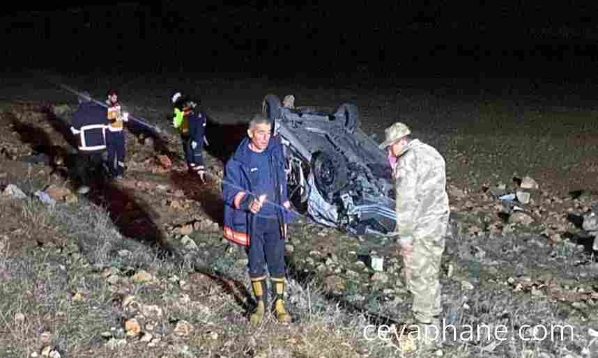 Mardin'de Feci Kaza: Şarampole Devrilen Otomobilde 2 Ölü