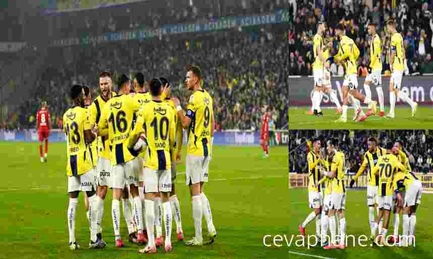 Fenerbahçe'den Muhteşem Seri: 18 Maçtır Yenilmiyor!