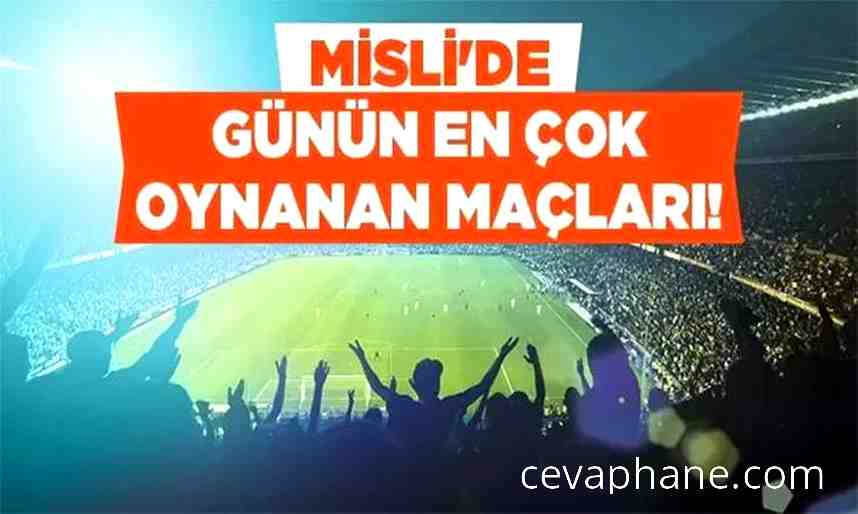 Süper Lig'de Günün En Çok Oynanan Maçları: Trabzonspor, Başakşehir ve Gaziantep FK Favori mi?