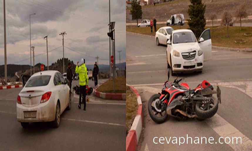 Tavşanlı'da Otomobil ve Motosiklet Çarpıştı: 1 Yaralı