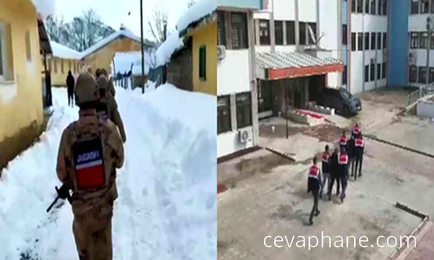 Tunceli Merkezli PKK/KCK Operasyonunda 9 Gözaltı: Şüphelilerden Biri Tutuklandı