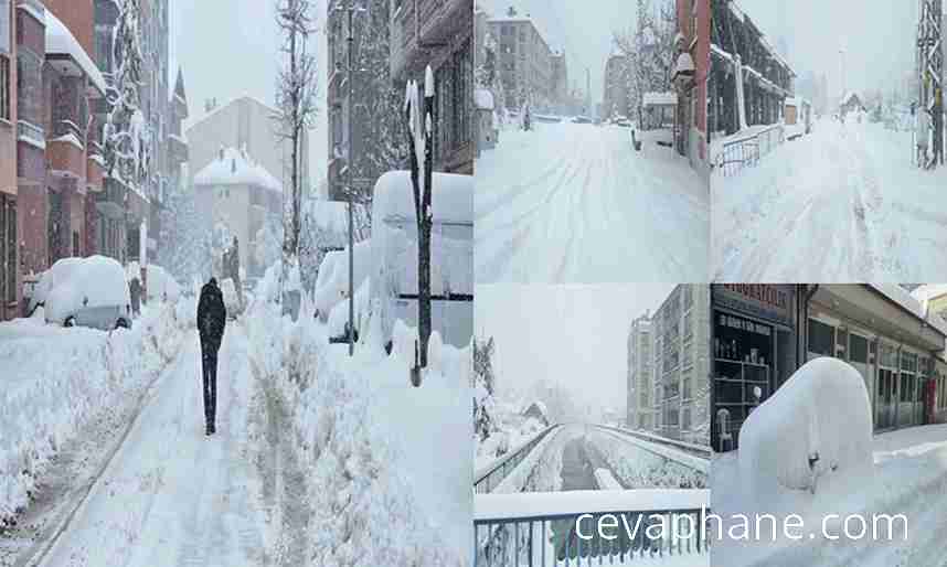 Kastamonu'da Kar Yağışı Hayatı Olumsuz Etkiliyor: Cide'de Kar Kalınlığı 40 cm'yi Aştı